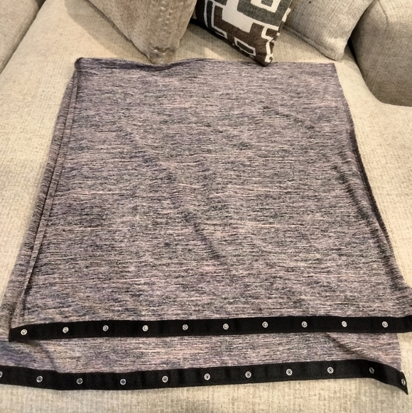 Lululemon Vinyasa Scarf Rulu Space Dye Camo Tender Violet Black Grape - Picture 2 of 5
